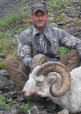 Bob Summers with Client Sheep