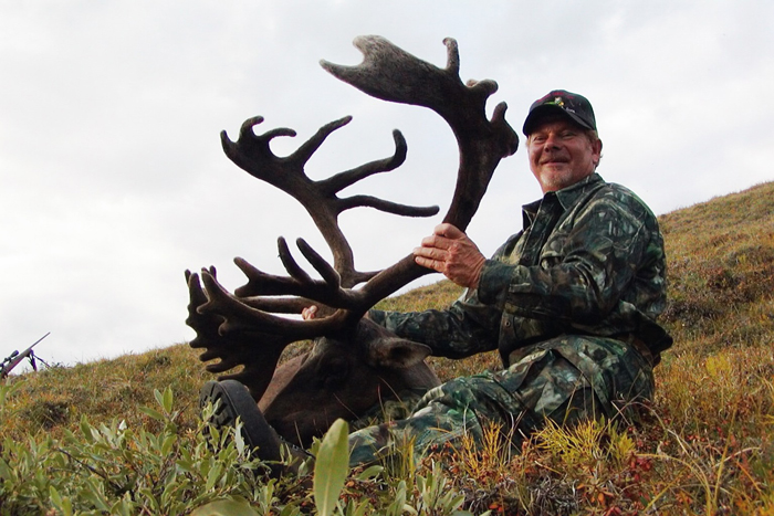 Charles Allen with his 2007 Trophy Caribou