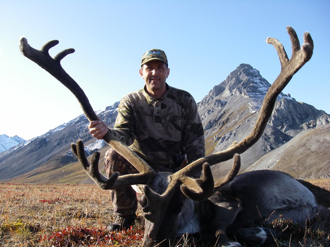 Dave Casten with his Alaska Brooks Range Caribou