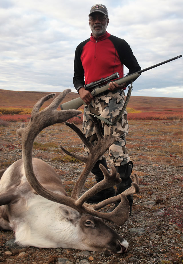 Dwight Jones and his Caribou - Deltana Outfitters Alaska 2016
