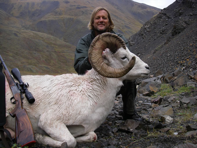 Jaime Melendez From Spain with his Brooks Range Trophy Dall Sheep 2010