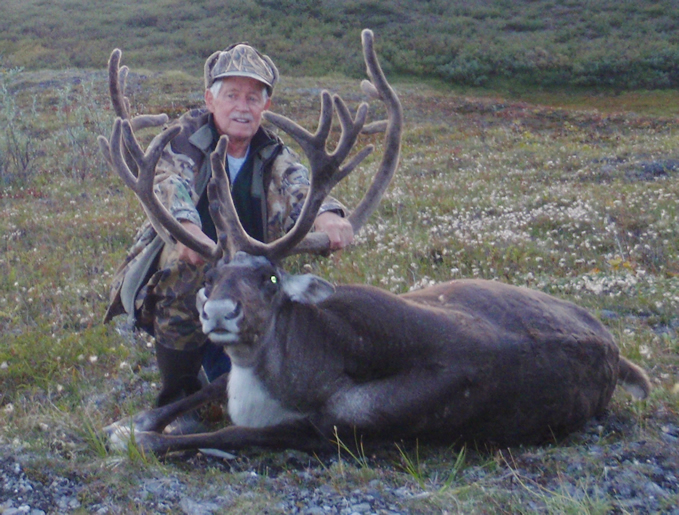 Jan DeAngeli with his second Brooks Range Caribou 2010