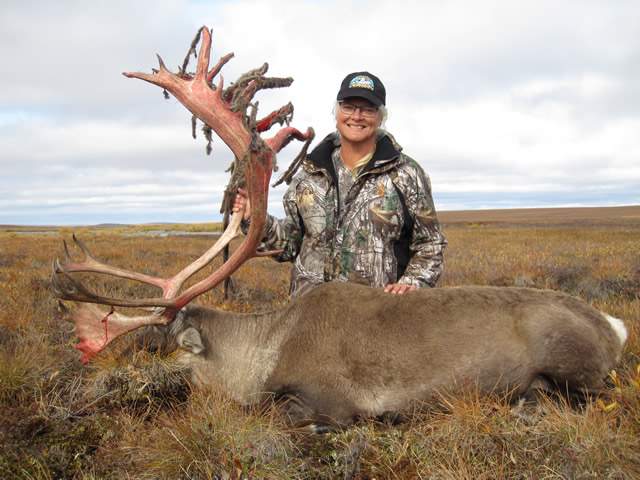 Jeannine Kennedy - Alaska Caribou Hunt with Deltana Outfitters