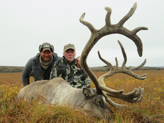 Jerry Mumphrey and his 2016 Caribou - Alaska Hunt - Deltana Outfitters 