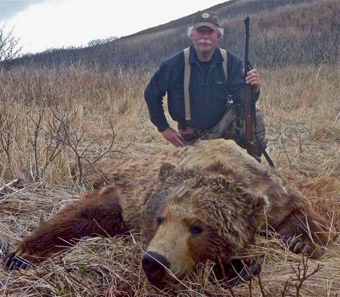 John Barger with his 2010 Spring Brown Bear