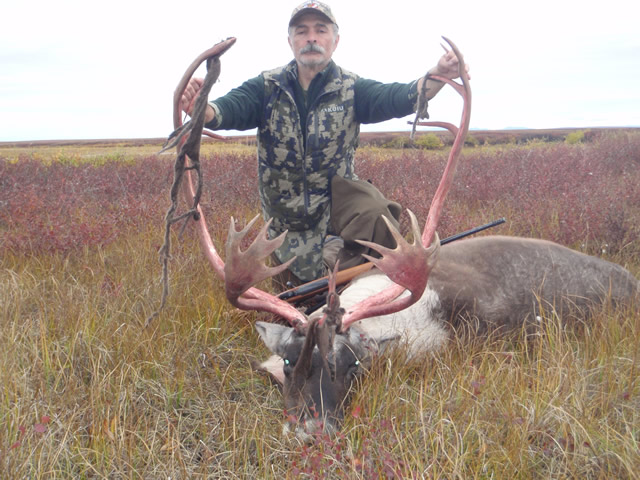 Luis Robles with his 2015 Caribou and Deltana Outfitters