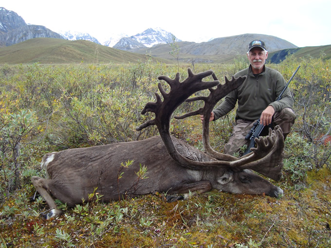 Peter Fullerton with his Alaska Brooks Range Caribou 