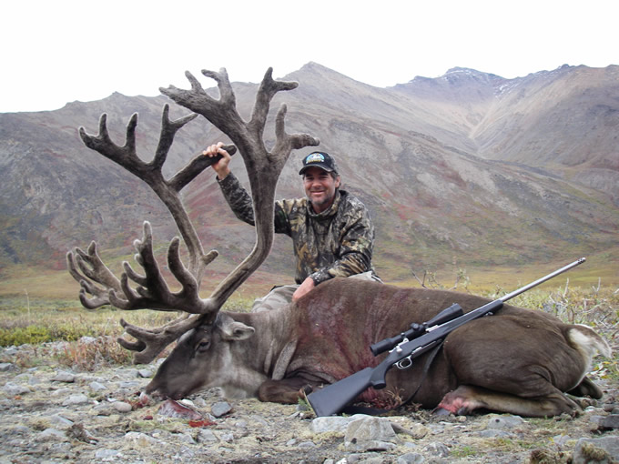 Tom Org with his Alaska Brooks Range Caribou