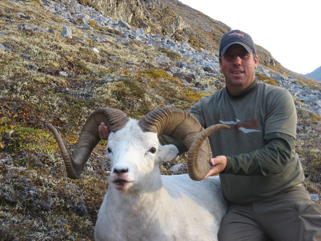 Cory Poser and his Dall Sheep - 2016