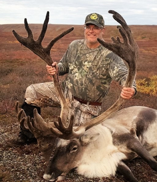 Miles Bruner with his 2016 Alaska Caribou